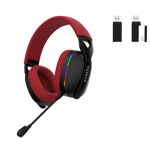 Auriculares Inalámbricos para Juegos OEM GM800 con Cable, Chipset de Controlador Dinámico de Modo Dual 5.3, Iluminación RGB, Diseño Sobre la Oreja - Product Image 4
