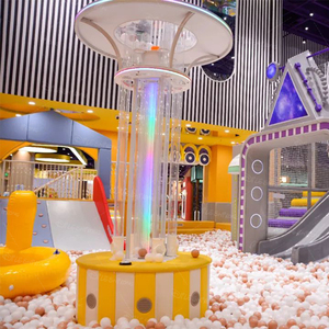 Machine à balles automatique, lanceur de bulles à grande vitesse avec lumières LED pour une utilisation commerciale en intérieur, grande capacité, aires de <span class=keywords><strong>jeux</strong></span> pour enfants - Product Image 3