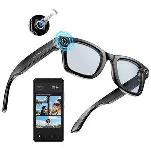 Lunettes Intelligentes IA W610 en Gros avec Caméra HD 4K 800W Anti-Tremblement, Double Micro Anti-Bruit et Traducteur IA - Product Image 1