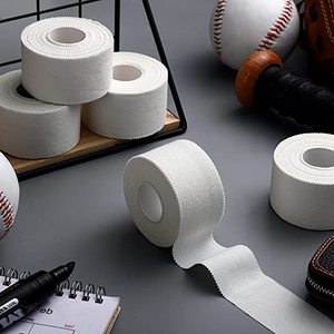 Cinta <span class=keywords><strong>de</strong></span> algodón fácil <span class=keywords><strong>de</strong></span> rasgar con borde dentado Cinta <span class=keywords><strong>de</strong></span> borde dentado deportiva <span class=keywords><strong>de</strong></span> algodón <span class=keywords><strong>de</strong></span> óxido <span class=keywords><strong>de</strong></span> <span class=keywords><strong>zinc</strong></span> - Product Image 5