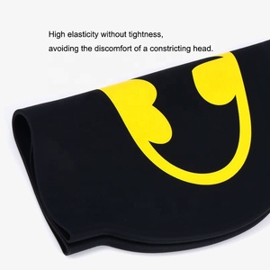 Gorro <span class=keywords><strong>de</strong></span> Natación <span class=keywords><strong>de</strong></span> Silicona <span class=keywords><strong>de</strong></span> Dibujos Animados para Niños y Niñas, <span class=keywords><strong>de</strong></span> Alta Elasticidad, Sin Costuras, Moderno, para Entrenamiento <span class=keywords><strong>de</strong></span> Natación - Product Image 4