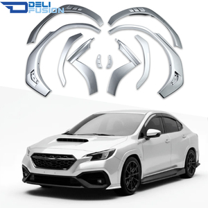 Para Subaru WRX VBH 2022-2026, Guardabarros, Cubiertas de Pasos de Rueda, Molduras, Plástico con Imprimación Negra Mate, Accesorios para Carrocería de Coche, G1U, 10 Piezas - Product Image 1