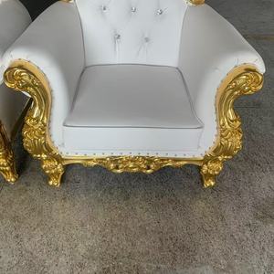 Chaises Trône pour Enfants en Bois – Chaises Roi et <span class=keywords><strong>Reine</strong></span> pour Enfants pour Mariage, Salon, Hôtel - Product Image 5
