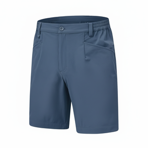 กางเกงกอล์ฟชายแบบแห้งเร็ว ยืดหยุ่นได้ดีเพื่อความสบายและมีสไตล์ในการเล่นกอล์ฟ ลายเรียบ - Product Image 1