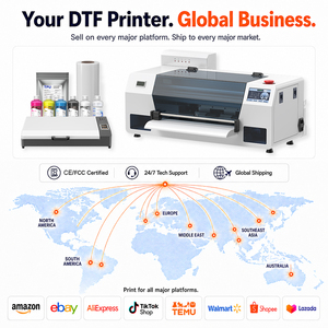 Imprimante DTF en gros avec tête d'impression I3200, transfert thermique numérique <span class=keywords><strong>A3</strong></span> sur film PET pour textiles et T-shirts, approvisionnement direct usine - Product Image 3