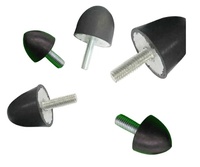 Supports en caoutchouc anti-vibration de haute qualité LIVA-EP LIVA-LRB, moulage personnalisé, noirs, résistants au vieillissement par l'huile, amortisseurs naturels