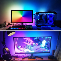 Kit de synchronisation USB Dream Screen avec éclairage LED HD MI élégant pour rétroéclairage de téléviseur, bande LED de rétroéclairage pour TV et PC