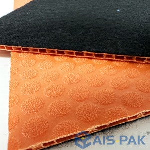 Panneau ignifuge de protection de plancher de garde de <span class=keywords><strong>bulle</strong></span> du polypropylène pp avec le feutre soutenu - Product Image 3