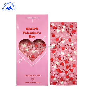 Coeur de chocolat rose Saint-Valentin arrose usine en gros arrose 60g de chaleur douce pour votre tendre amour - Product Image 4