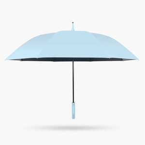 Golf <b>Umbrella</b> Straight Manual Polyester Waterproof Promotional Activities Simple Round <b>Large</b> Size Long Handle - Product Image 5