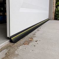 Joint d'étanchéité universel en caoutchouc pour seuil de porte de garage de 20 pieds, isolation contre les intempéries, remplacement DIY, vente en gros