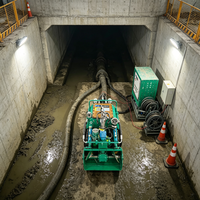 Robot de désentassage subaquatique durable avec une profondeur de 1500 mm pour l'extraction des sédiments des boues de cendres des centrales électriques