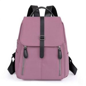 กระเป๋าเป้สะพายหลังสำหรับเดินทางแบบเร็ว ราคาถูก กำลังเป็นที่นิยม สีชมพู พร้อมโลโก้แบบกำหนดเอง ตัวอย่างฟรี สำหรับสาวๆ - Product Image 1