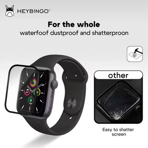 3D PMMA Anti-scratch Anti-Fingerprint Soft HD <strong>Screen</strong> <strong>Protector</strong> for <strong>Watch</strong> 10 46mm Full <strong>Screen</strong> with Full Glue Adhesive - Product Image 2