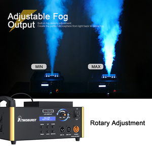 Máquina de Humo SHEHDS LED de 1500W, 24x3W RGB, con Control Remoto DMX512, Columna de Aire para Escenarios, Conciertos y Eventos - Product Image 4