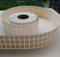 Étiquettes de circuit imprimé PCB personnalisées, acceptant l'impression par transfert thermique blanc mat, haute température