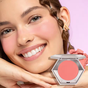 Rubores en Polvo Prensado Veganos de Alta Pigmentación, Personalizables al por Mayor, Marca Privada, 8 Colores, Rubor de Larga Duración para el Rostro - Product Image 3