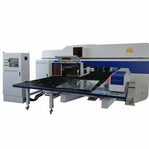 AMD-357 thick steel plate hydraulic CNC hole punching press machine