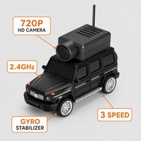 Voiture RC de qualité hobby avec caméra 1:64, voiture télécommandée 720P HD WiFi FPV, jouet pour enfants, garçons, cadeau, 2.4GHz Gyro RC Toys