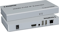 FJGEAR OEM USB HDMI H.264 200M KVM IP Extender sur réseau Ethernet RJ45 via câble Cat5e Cat6
