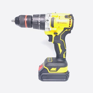 Taladro percutor inalámbrico de litio de alta potencia de 20 V, tipo 99, amarillo, recargable, sin escobillas, con destornillador de 13 mm - Product Image 3
