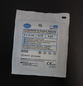 Bluenjoy ผ้าเช็ดทำความสะอาดผ้ากอซสี่เหลี่ยมแพ็คผ้าเช็ดแผลทางการแพทย์ปลอดเชื้อ4x4 10 10 10 10 2พร้อมด้าย xray - Product Image 3