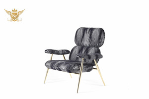 <span class=keywords><strong>Fauteuil</strong></span> de luxe sur mesure <span class=keywords><strong>sans</strong></span> pieds, en tissu, de forme ronde, rembourré, pour salon - Product Image 3