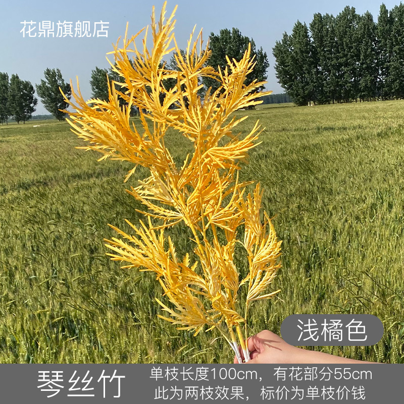 ฉินซื่อจู (ขลุ่ยไม้ไผ่ชนิดหนึ่ง) - สีส้มอ่อน