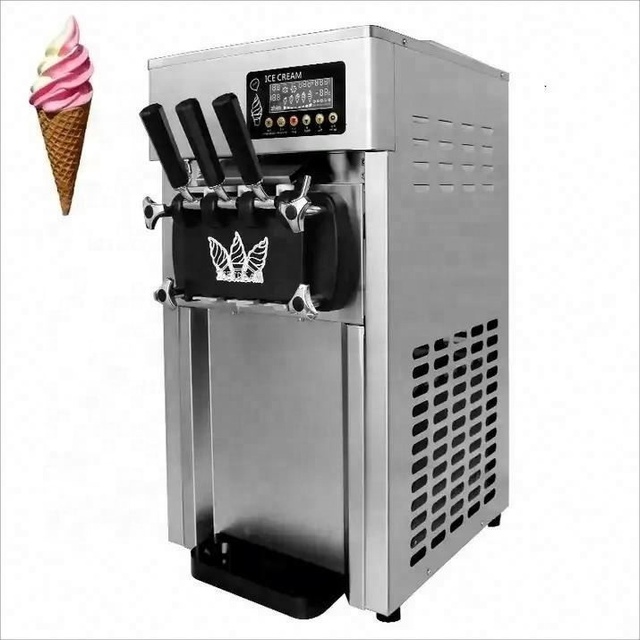 Multifunctional Design Ice Cream Mixer Machine Convenient Automatic Ice Cream Machine