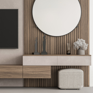 Modern TV Dressing Table: Stylish & Functional