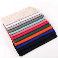 Tissu en microfibre recyclable GRS, tissage gaufré, 350 g/m², 165 cm de large, 80 % polyester, 20 % nylon, provenant d'une usine certifiée