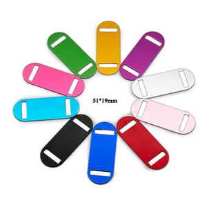 Tùy chỉnh Silicone lase Pet <span class=keywords><strong>Dog</strong></span> ID <span class=keywords><strong>tag</strong></span> khoảng trống nhôm chó mèo thẻ tên Puppy cổ áo chống mất tên nơi <span class=keywords><strong>Tag</strong></span> cho chó - Product Image 1