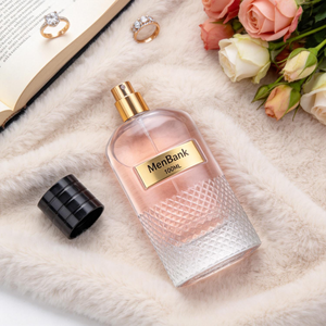 En Stock: Botella de Perfume de Vidrio Flint de Lujo de 100 ml, Botellas de Spray Vacías con Base Reforzada y <span class=keywords><strong>Espacio</strong></span> para Etiqueta - Product Image 3