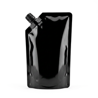 Protection de l'environnement Transparent Liquide Jus Boisson Boisson Debout Mini Paquet Sac En Plastique Stand Up Pouch Bec Poche