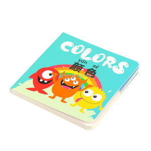 Impresión de Libros de Cartón para Niños Personalizados, Libros Educativos para Niños Pequeños, Aprendizaje de Colores, Cartón Grueso con Esquinas Redondeadas, Fabricante de Libros Infantiles - Product Image 5