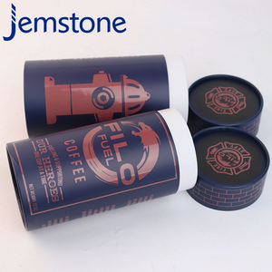 Vente chaude matériaux écologiques personnalisé imprimé carton cylindre boîte papier tube emballage - Product Image 4