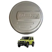 Couvre pneu de secours en plastique ABS gris pour Jimny JB74 JB64 2020