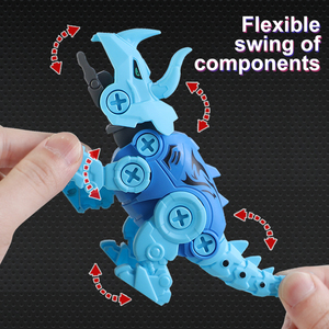 5 trong 1 trẻ em lắp ráp gạch tuốc nơ vít khủng long vít tự làm xây dựng thiết lập khối xây dựng tháo gỡ mô hình <span class=keywords><strong>robot</strong></span> đồ chơi - Product Image 5