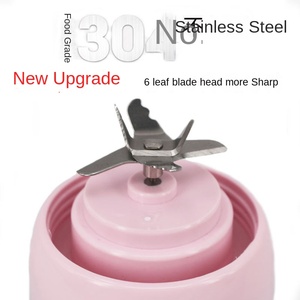 Licuadora Portátil de 250W con 6 Cuchillas, 5+ Velocidades, Libre de BPA, Alimentada por USB para una Mezcla Eficiente de Frutas y Verduras para Smoothies y Jugos Frescos - Product Image 6
