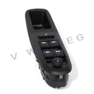 Interruptor elevador de vidrio para ventana 6554CF, placa de interruptor de botón de Panel de Control para <span class=keywords><strong>Peugeot</strong></span> <span class=keywords><strong>406</strong></span> Citroen, interruptor de ventana eléctrica del lado del conductor - Product Image 5