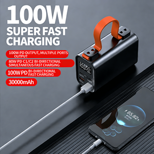 Banco de Energía Portátil de Alta Capacidad <span class=keywords><strong>30000</strong></span> <span class=keywords><strong>mAh</strong></span> 22.5W con Cuatro Salidas USB Tipo C, Pantalla Digital, Soporte y Tecnología GaN - <span class=keywords><strong>Anker</strong></span> Station - Product Image 6