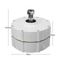 Générateur électrique, turbine à eau sans engrenage, à aimant permanent, 200W 500W 800W12V 24V 48V, pour usage domestique