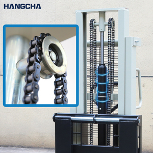 Hangcha倉庫手動油圧パレットスタッカー貨物積載ISO CE荷重1T持ち上げ高さ2000mmハンドフォークトラックフォークリフト - Product Image 4