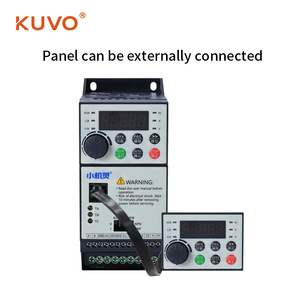 KUVO KV10 ตัวควบคุมความถี่ V/F ประสิทธิภาพสูง 220V/380V 0.75kw 1.5kw 2.2kw VFD ไดรฟ์ปรับความถี่ 3 เฟส พร้อม RS485 - Product Image 3