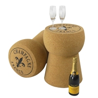 Tabouret en liège Champagne géant 2021 Offres Spéciales, tabouret de Bar moderne