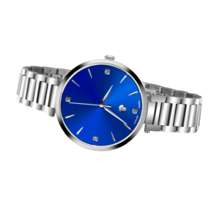 Stainless Steel Lady Wristwatch <b>Calendar</b> Window Date Luxury Elegant Watch for Women Custom Color - Product Image 2