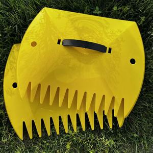 Plastic Leaf <b>Grabber</b> Rake, Handheld Garden Leaf Scoop for Yard Collector Lawn Cleaning - Product Image 5