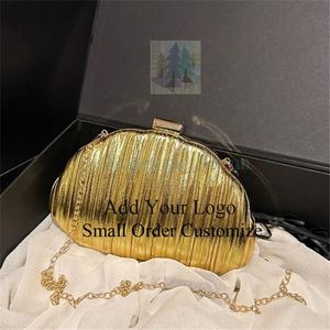 Sac à main de soirée pour femme de haute qualité avec fermoir fantaisie, sac à bandoulière rectangulaire de luxe personnalisé avec chaîne - Product Image 1