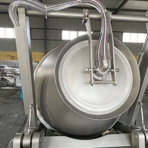 Machine professionnelle de marinage de viande de gobelet sous vide hydraulique 1000L/masseur de viande pour la production et le traitement de saucisses de poulet - Product Image 3