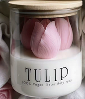 Lilin Aroma Tulip Terlaris dari Pabrik, Hadiah Ulang Tahun Festival, Dekorasi Pewangi Kamar Tidur, Ornamen Lilin Penambah Suasana